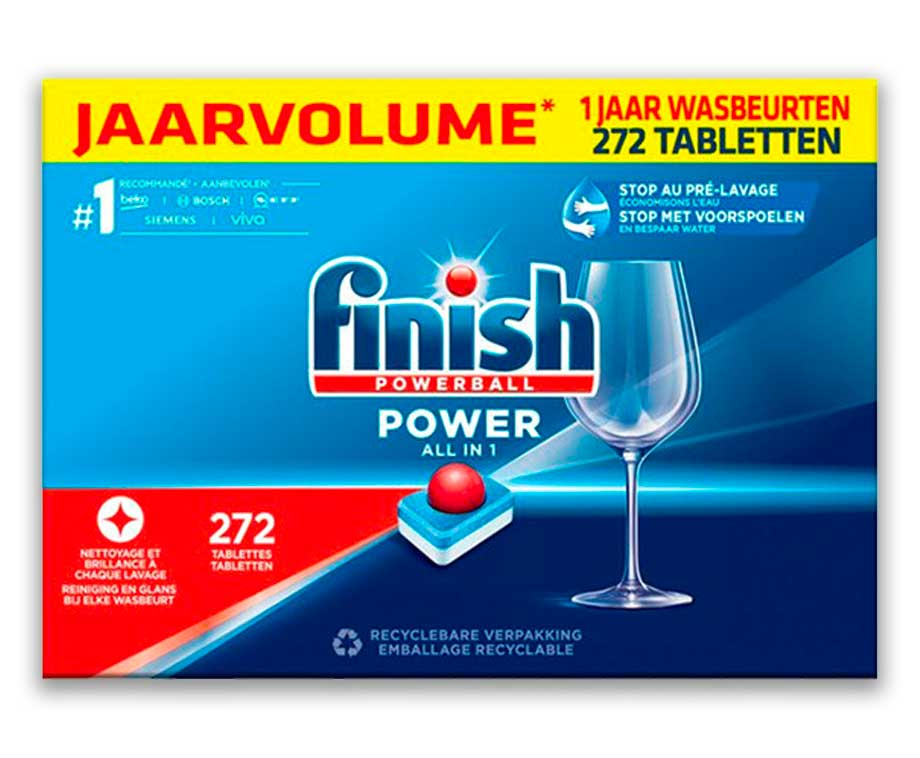 Finish Power All In 1 Vaatwastabs Regular Aanbieding Voo