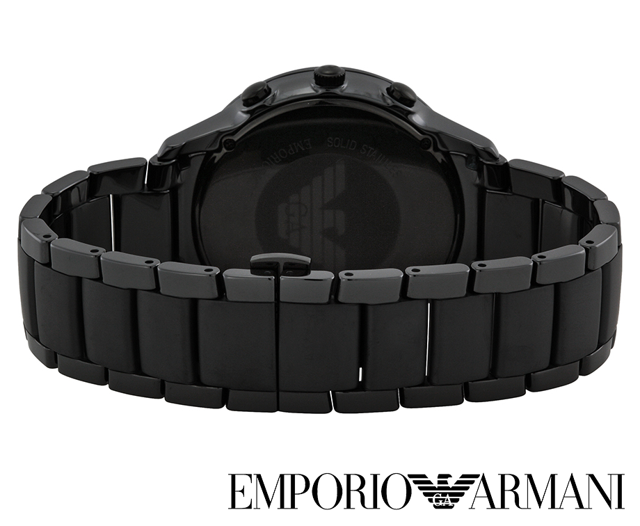 Armani discount horloge keramiek