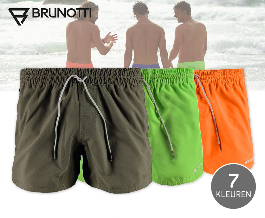 Brunotti Zwembroek Verkrijgbaar 7 Zomerse Kleuren