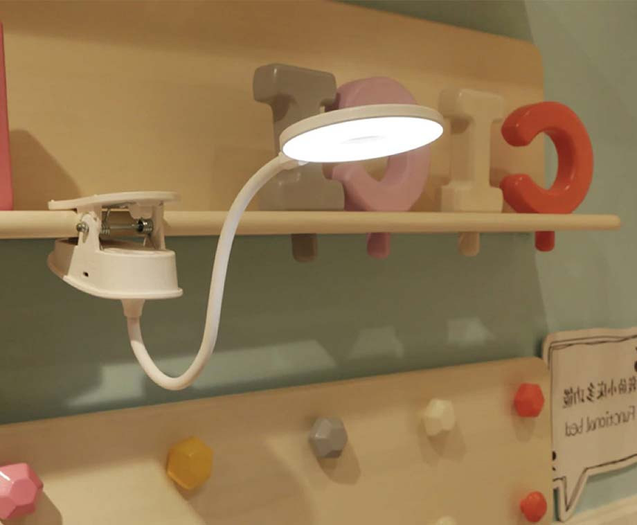 Dimbare LED Lamp Met Klem Nooit Meer Gedoe Met Draden En Snoeren