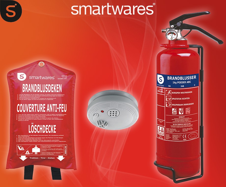 Smartwares Brandbeveiligingsset Voor De Keuken Hittemelder