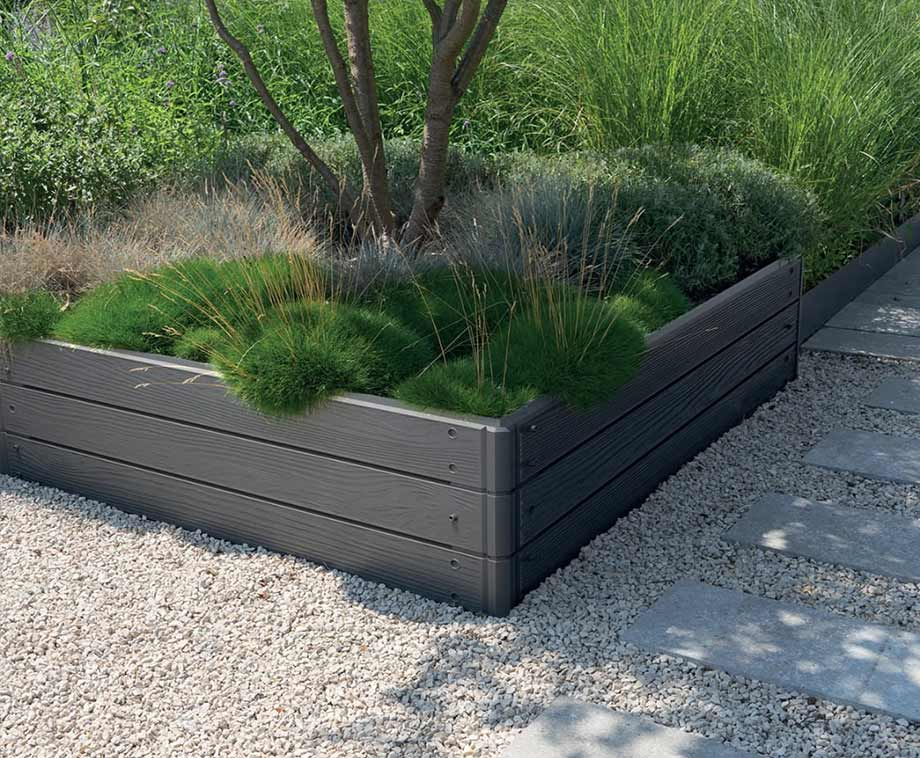 Flower Bed Zwart