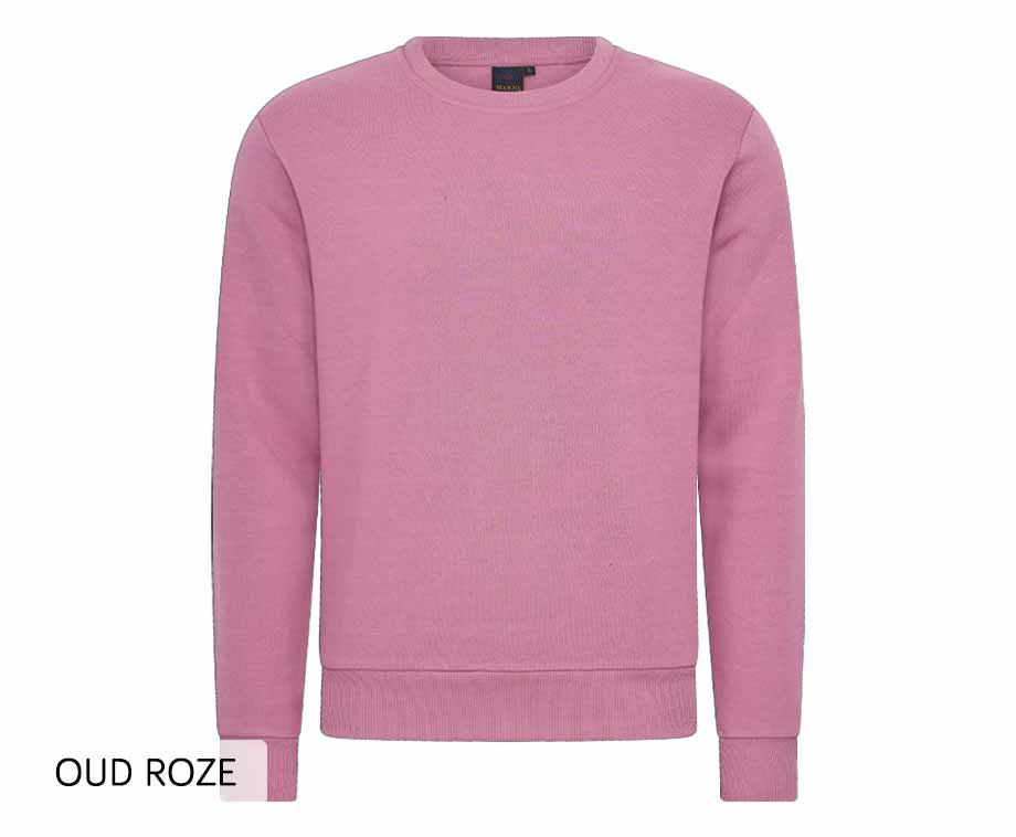 Mario Russo Sweater - Trui Heren - Sweater Heren - Oud Roze - XL