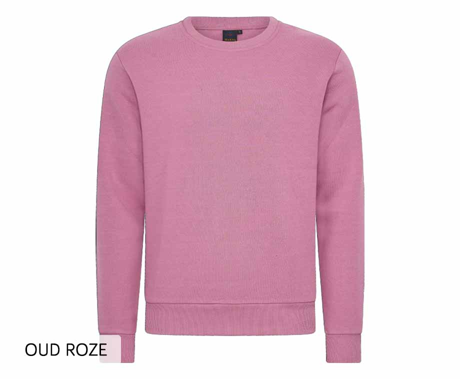 Mario Russo Sweater - Trui Heren - Sweater Heren - Oud Roze - XXL