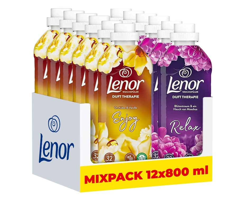 12x800 ml Lenor Wasverzachter