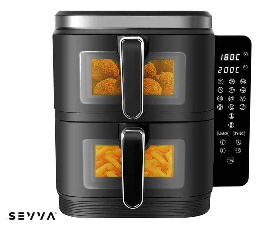 SEVVA® Double Stack Airfryer XXL