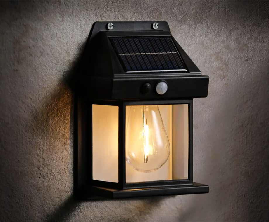 Sfeervolle Solarlamp Met Bewegings Sensor