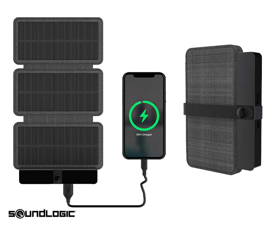 Opvouwbare Solar USB Oplaad Pad