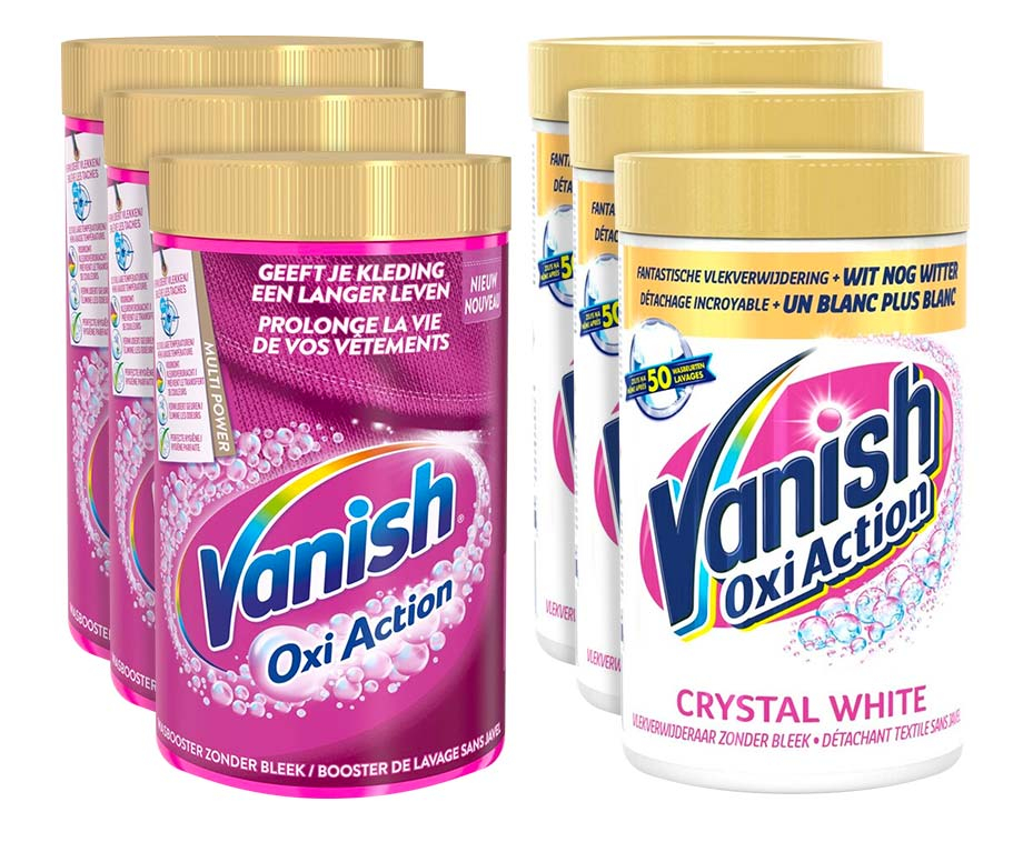 VOORDEELPACK 6x1,2kg Vanish Mix Doos