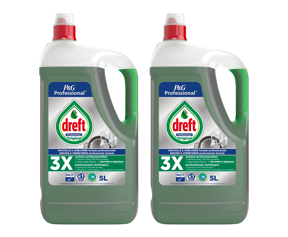 2x5L Dreft Professional Afwasmiddel