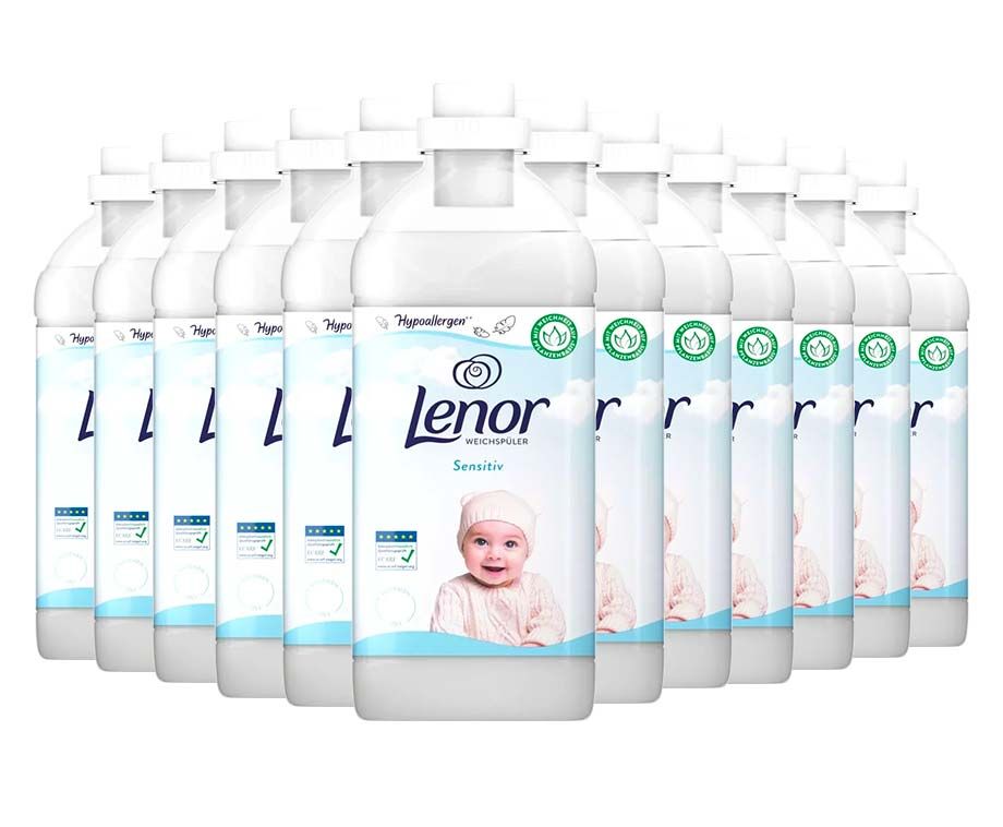 12x900ml Lenor Sensitive Wasverzachter