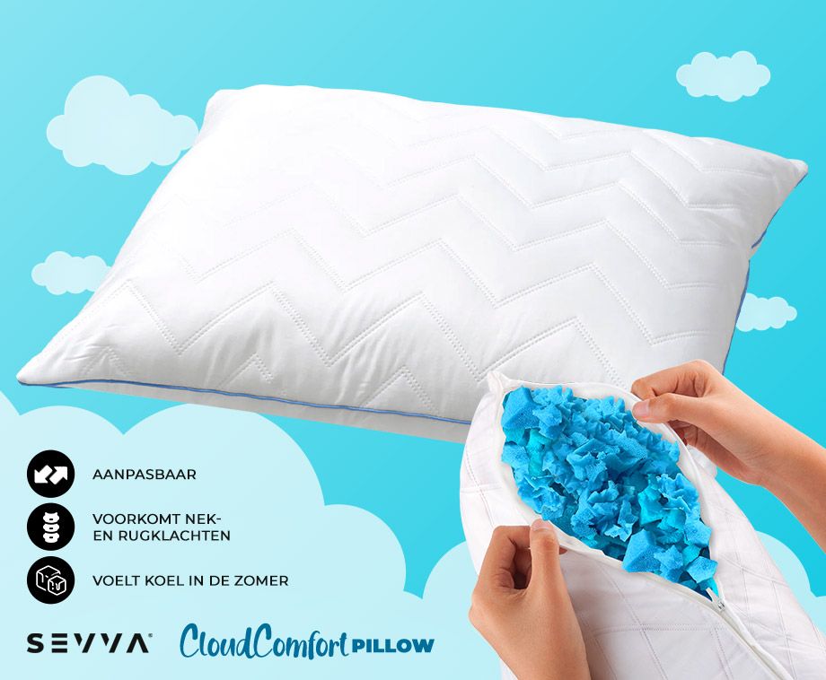 Aanpasbaar CloudComfort Pillow