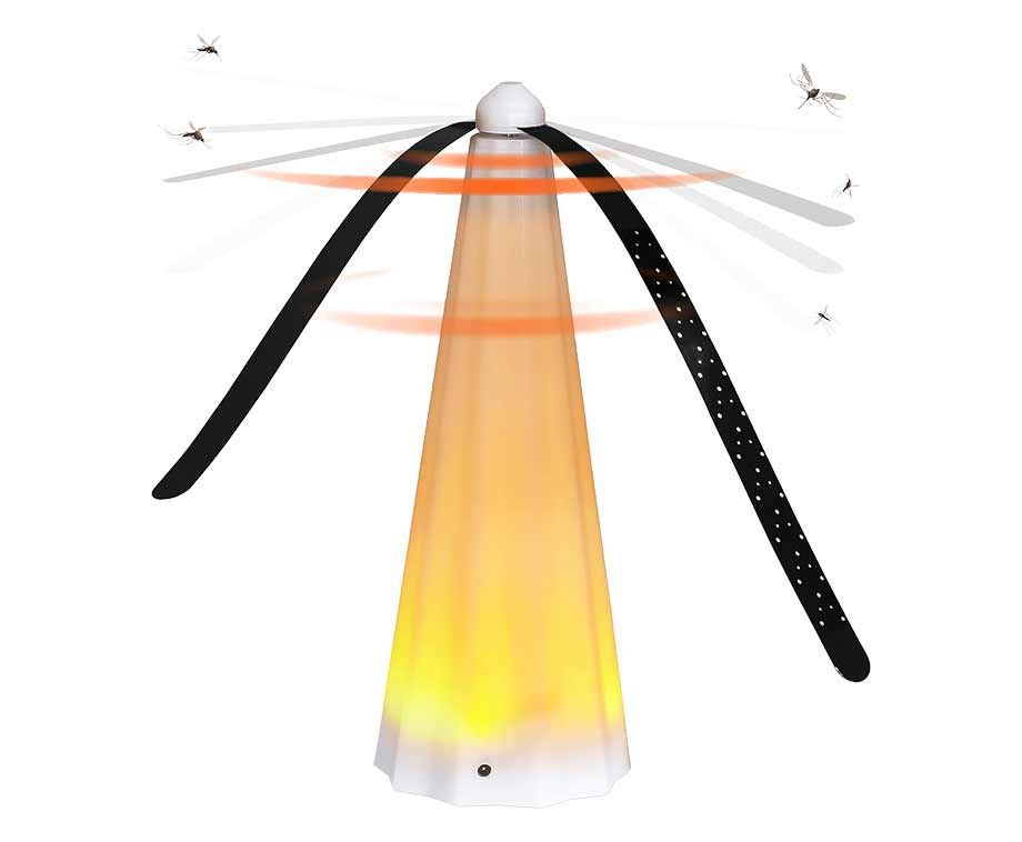 Vliegenverjager Propeller Met LED Verlichting