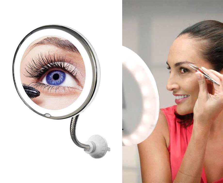 Flexible Mirror Vergrotende Make-Up Spiegel