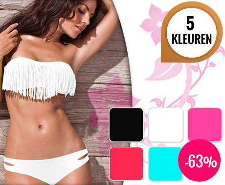 zuiger Commotie terugtrekken Fringe Bikini - Zomertrend 2014 | VoordeelVanger.nl - Dagelijks  topaanbiedingen!