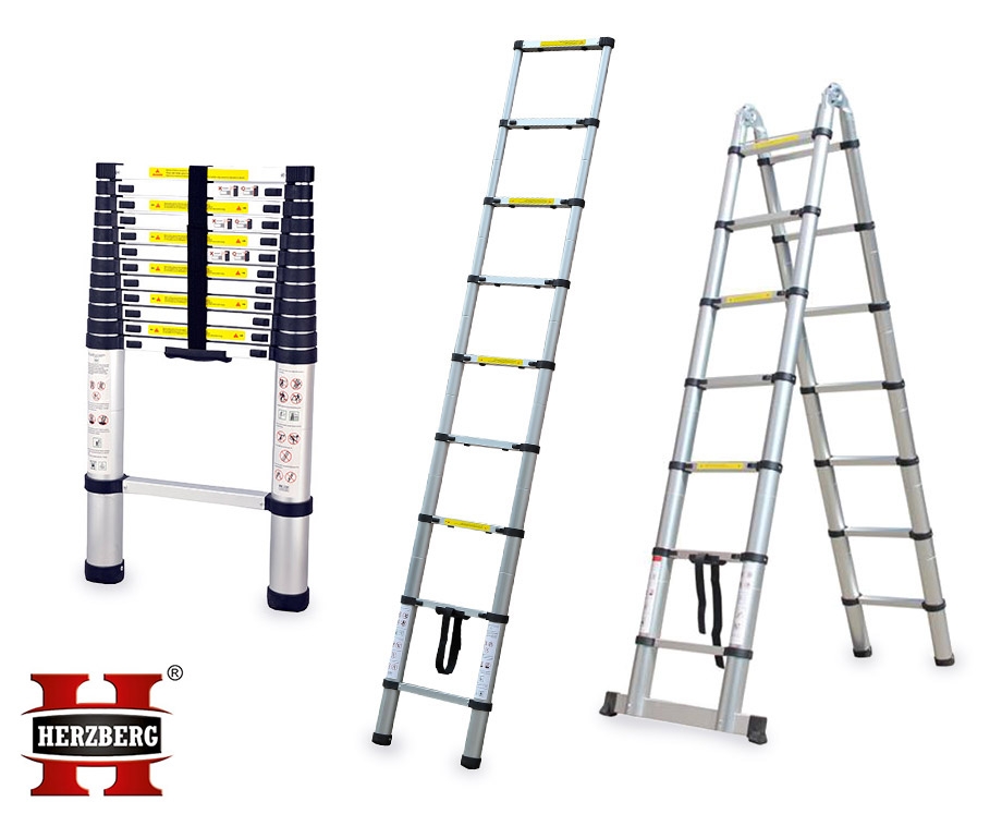 Nauwkeurigheid In de genade van Volgen Herzberg Telescopische Ladders In 4 Maten - Overal Mee Naartoe Te Nemen! |  VoordeelVanger.nl - Dagelijks topaanbiedingen!