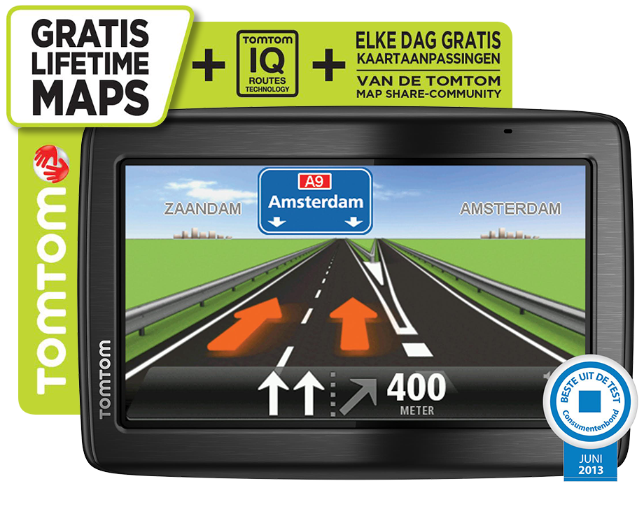 TomTom Via 135M Met GRATIS Lifetime Maps - Montagediscs En Draagtas! | VoordeelVanger.nl - Dagelijks topaanbiedingen!